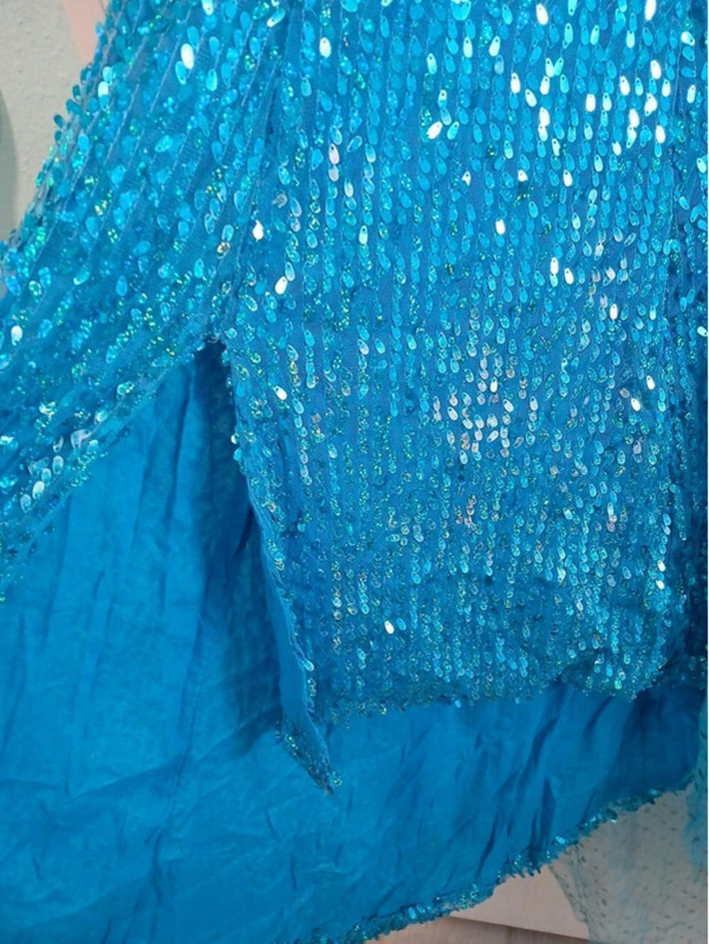 Girl size 9 10 11  Elsa dress - Picture 3 of 10